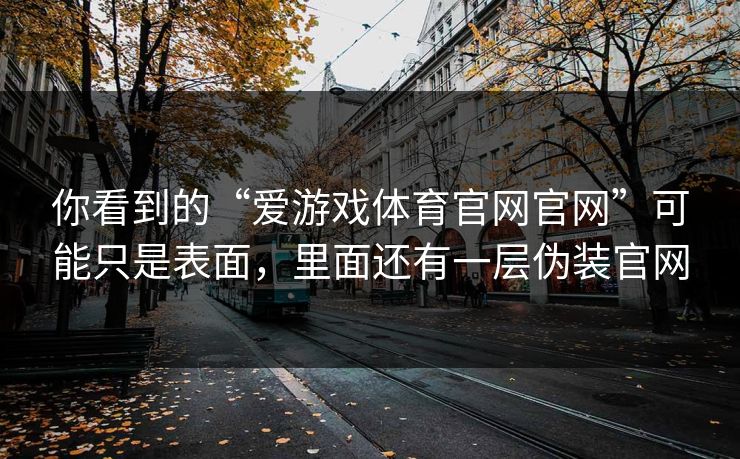 你看到的“爱游戏体育官网官网”可能只是表面，里面还有一层伪装官网